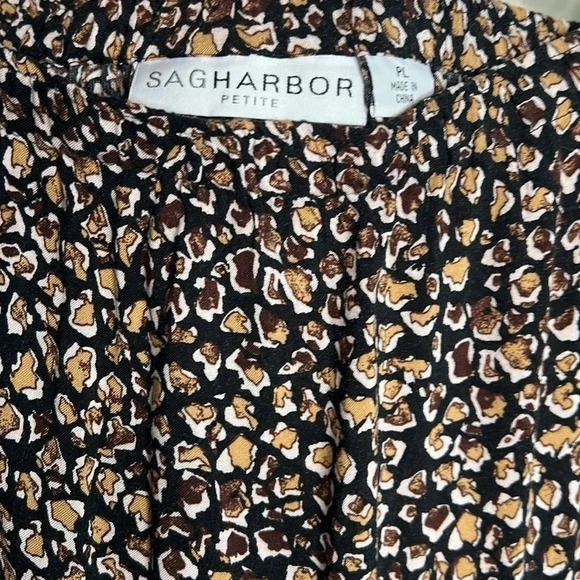 SAGHARBOR Vintage Animal Print 2 Piece Skirt Set - Picture 5 of 11